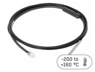 Temp-1Wire Pt100 Frost : Low temperatures sensor (-200 °C to +160 °C)