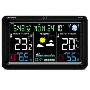 Digital radio weather station and climate monitor with outdoor sensor BZ29OS