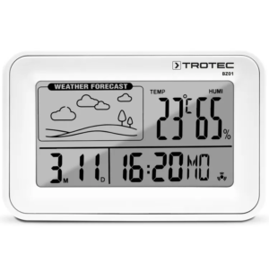 Digital alarm clock with weather station BZ01