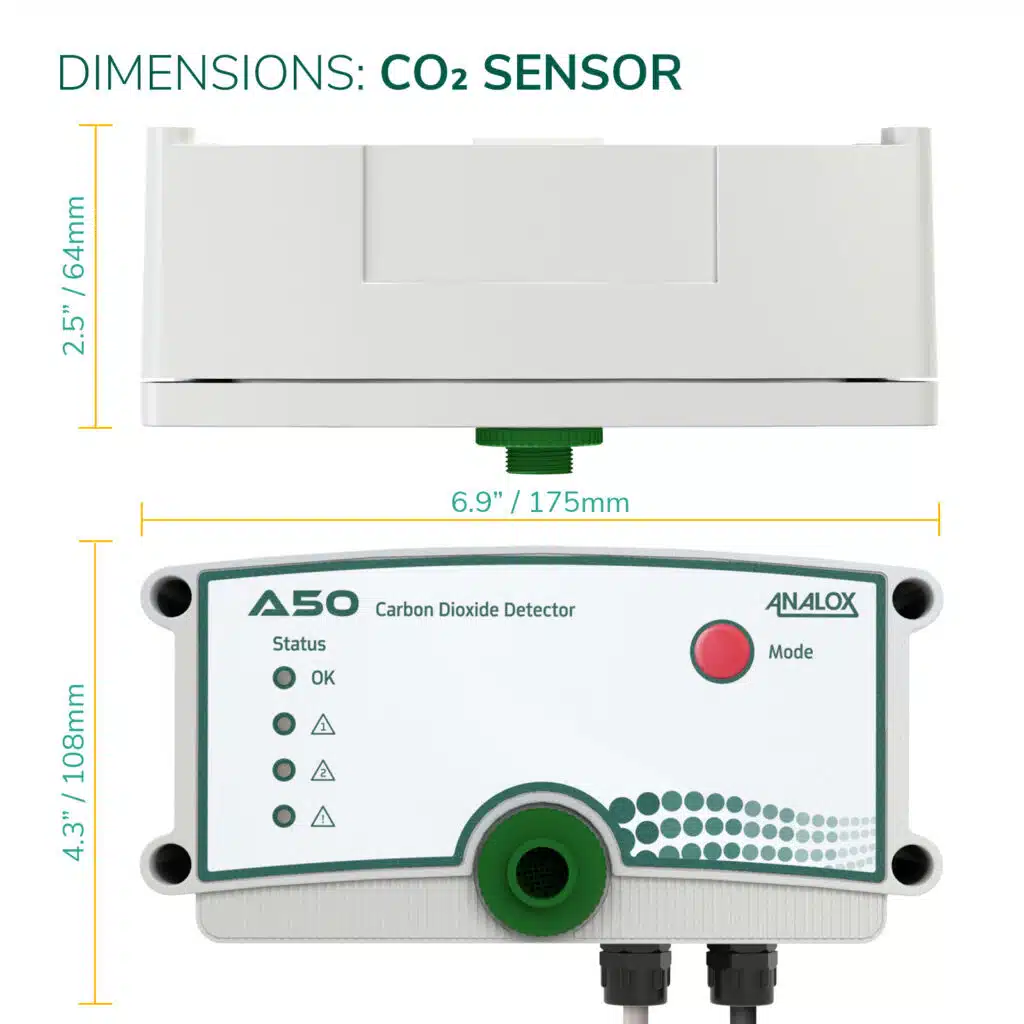 A50 WALL MOUNTED CO2 DETECTOR - Image 3