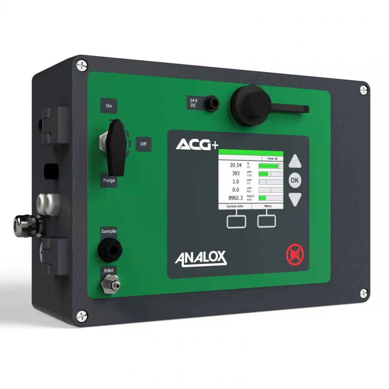 ACG+ MONITOR FOR COMPRESSED BREATHING AIR