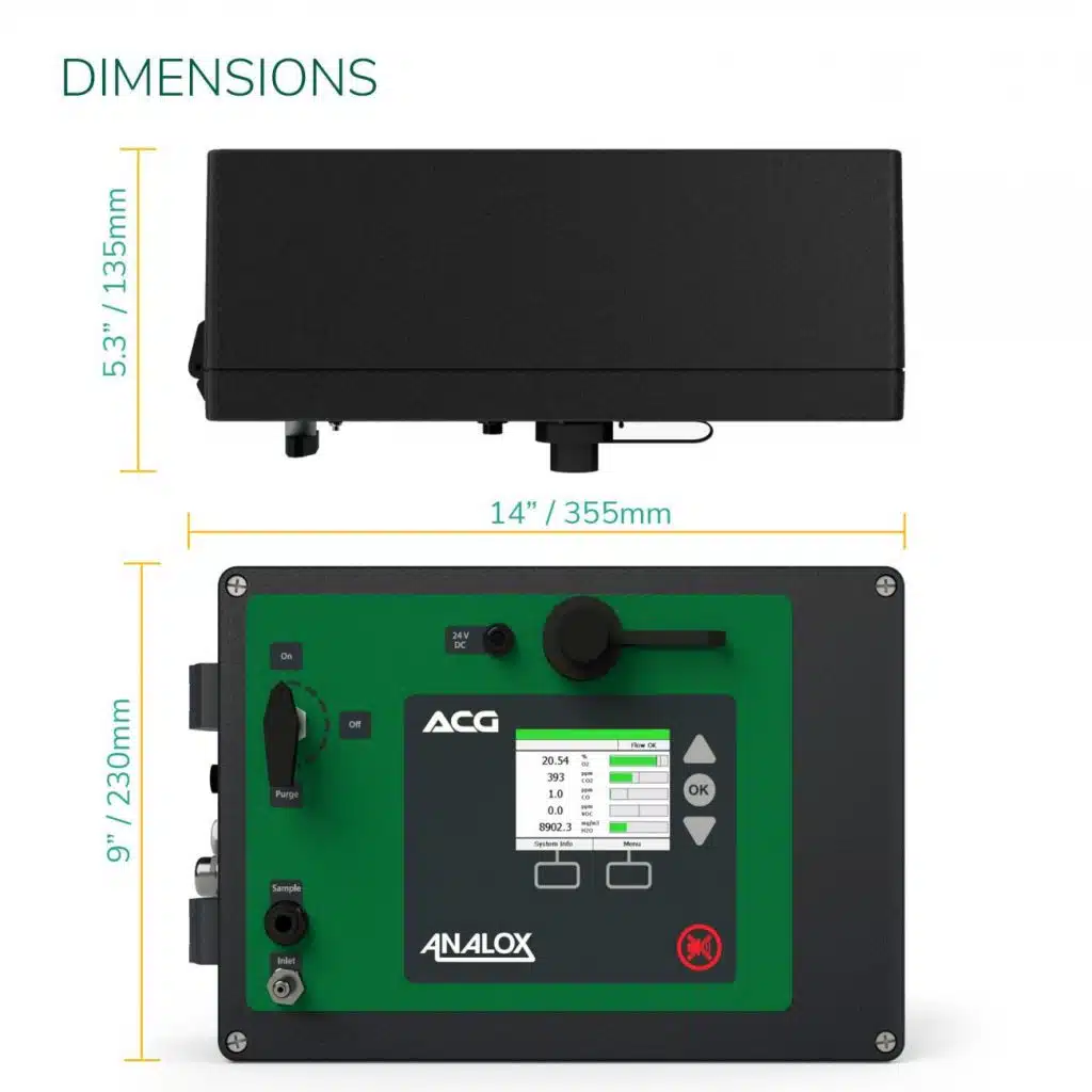 ACG+ MONITOR FOR COMPRESSED BREATHING AIR - Image 2
