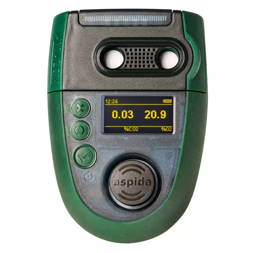 ASPIDA PERSONAL CO2/O2 MONITOR