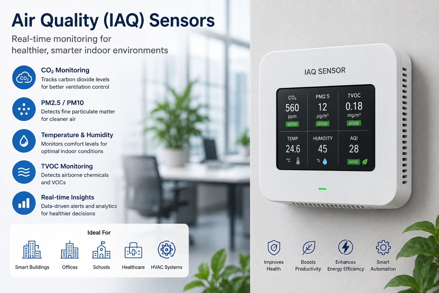 Air Quality (IAQ) Sensors