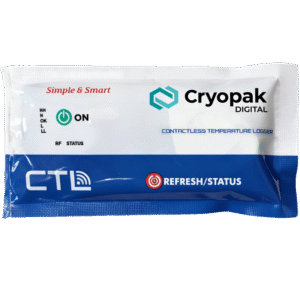 Cryopak Multi use Contactless temperature data logger | -30°C to 60°C (-22°F to 140°F)