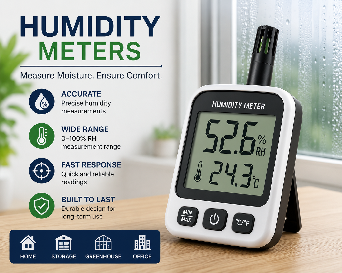Humidity meters
