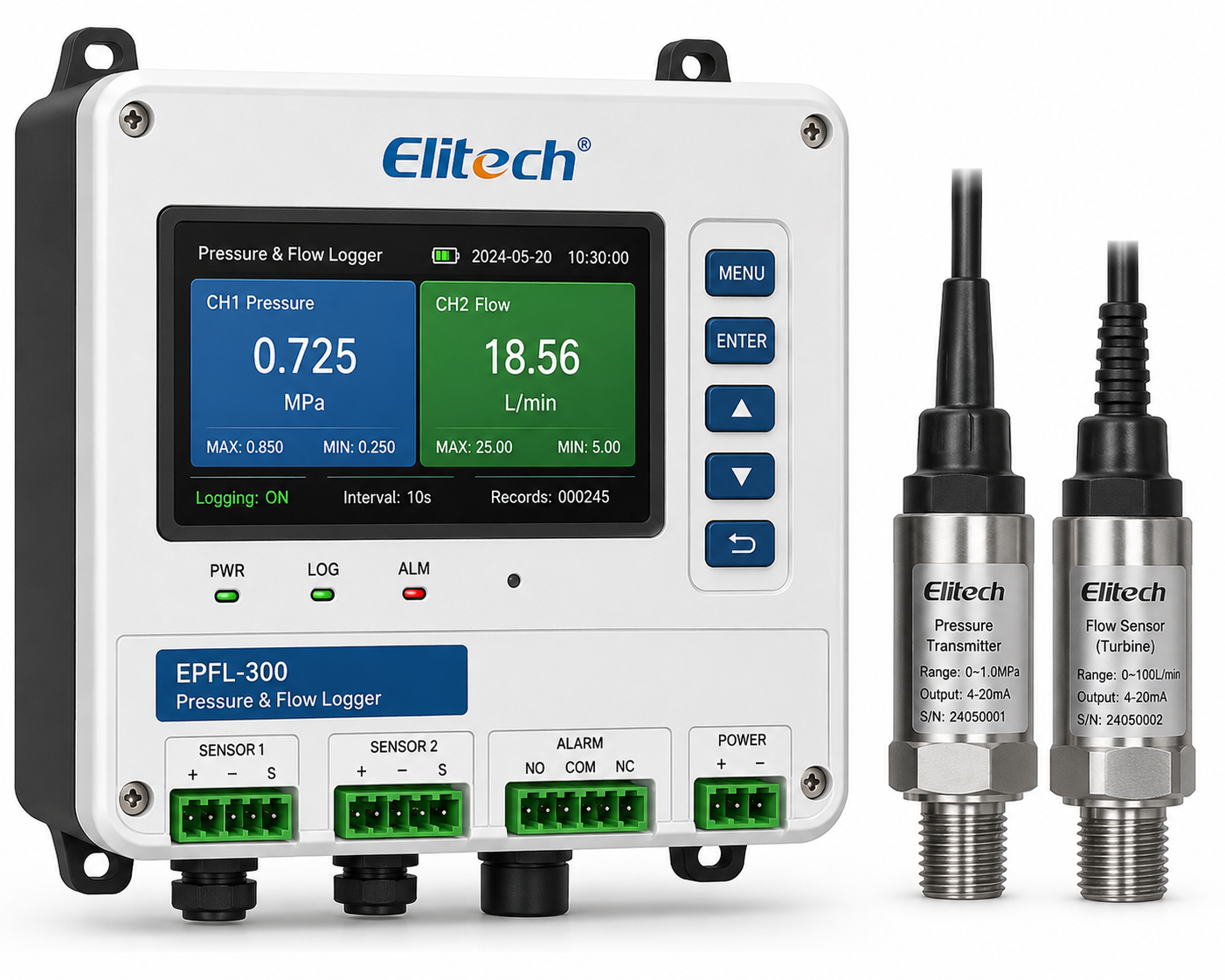 Pressure & Flow Loggers