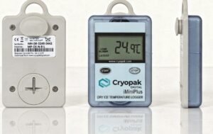 Cryopak Multi use data logger iMINI Plus Dry Ice | -100°C to 40°C (-148°F to 104°F)