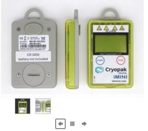 Cryopak multi-use data logger iMini | -40°C to 80°C (-40°F to 176°F)